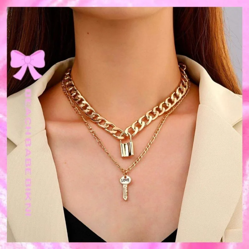 Chunky Gold Chain Necklace