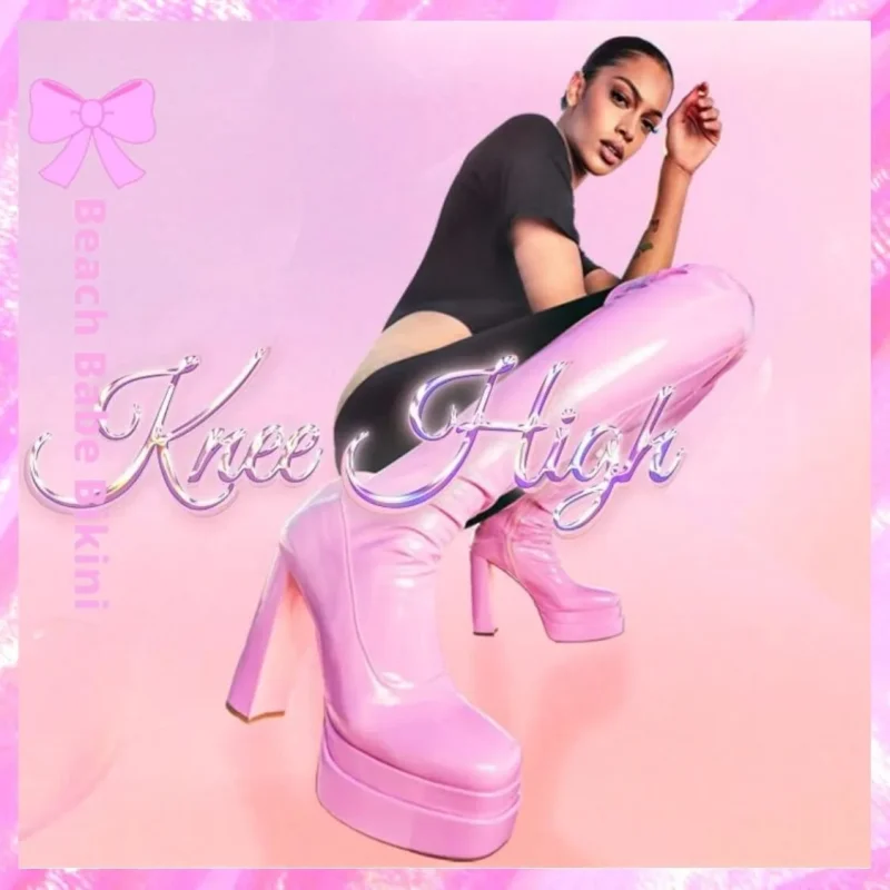 Double Sole Platform Over The Knee Boots
