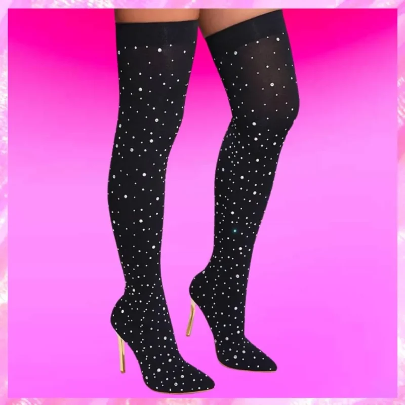 Over The Knee Stocking Boots
