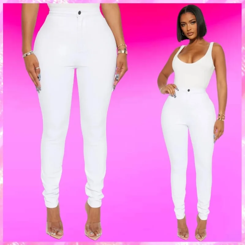Ultra High Waist Skinny Jeans