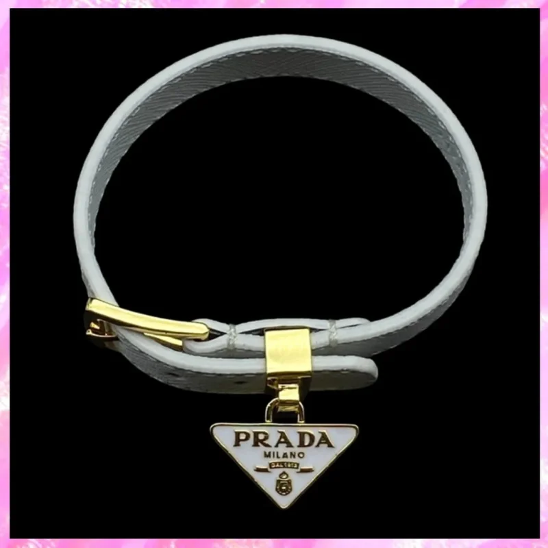 designer leather charm bracelet product detail