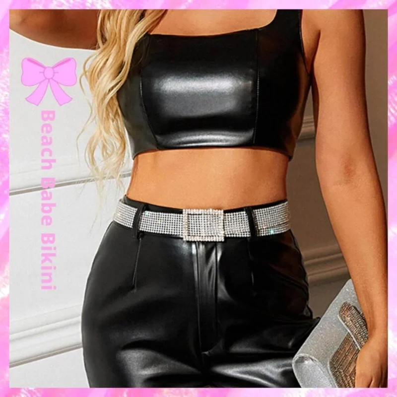 Crop Camis Top High Waist Shorts
