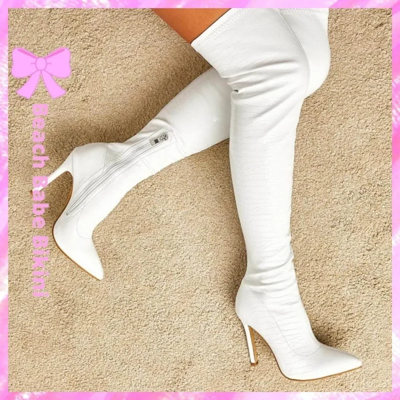 Thigh High Heel Boots