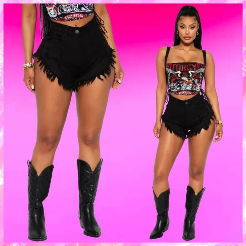 Mini Denim Jean Shorts