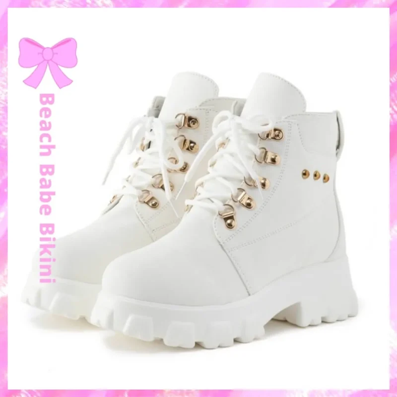 Chunky Platform Martin Boots