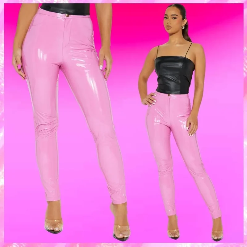 Vinyl Skinny Pants