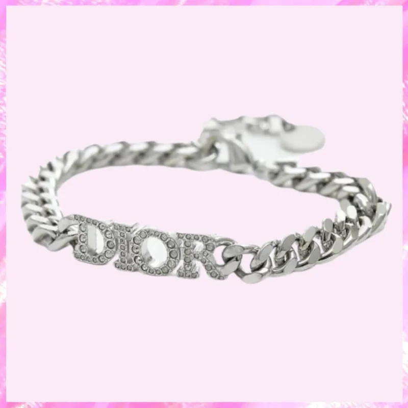designer revolution chain link bracelet in silver product detail