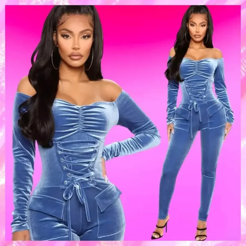 Velvet Jumpsuit