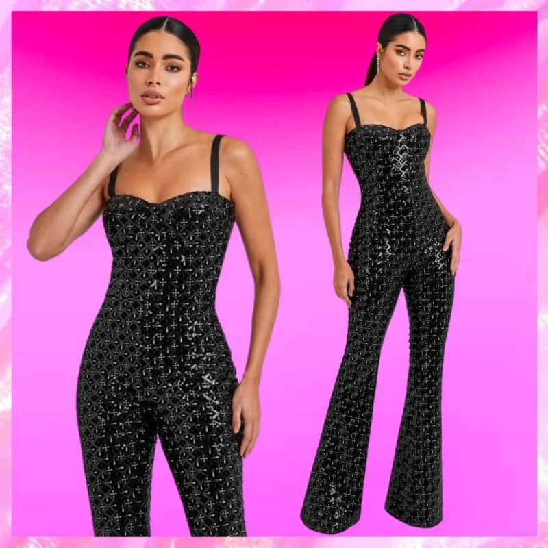 Sparkle Sequin Party Jumpsuit