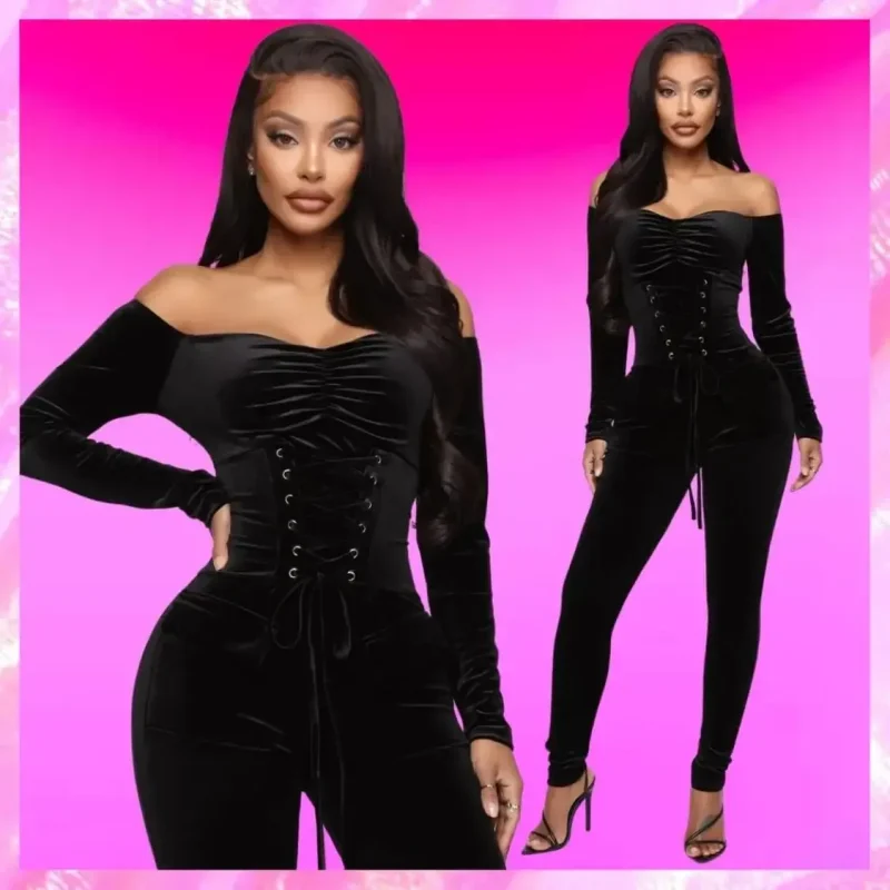 Velvet Jumpsuit
