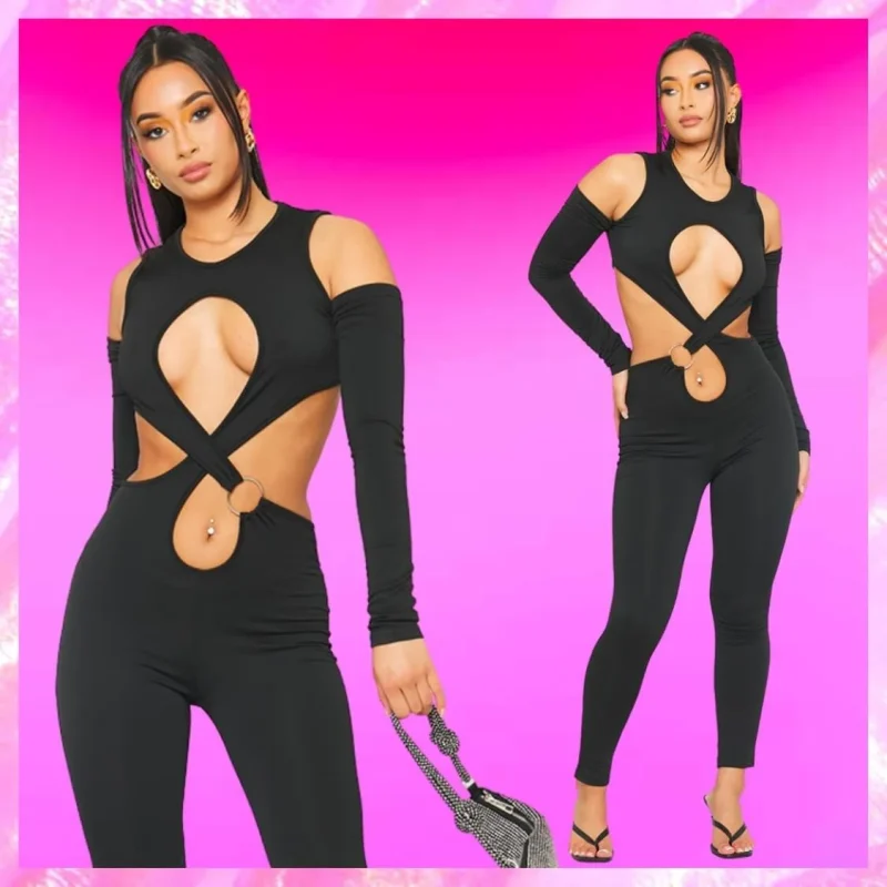 Wrap Waist Jumpsuit