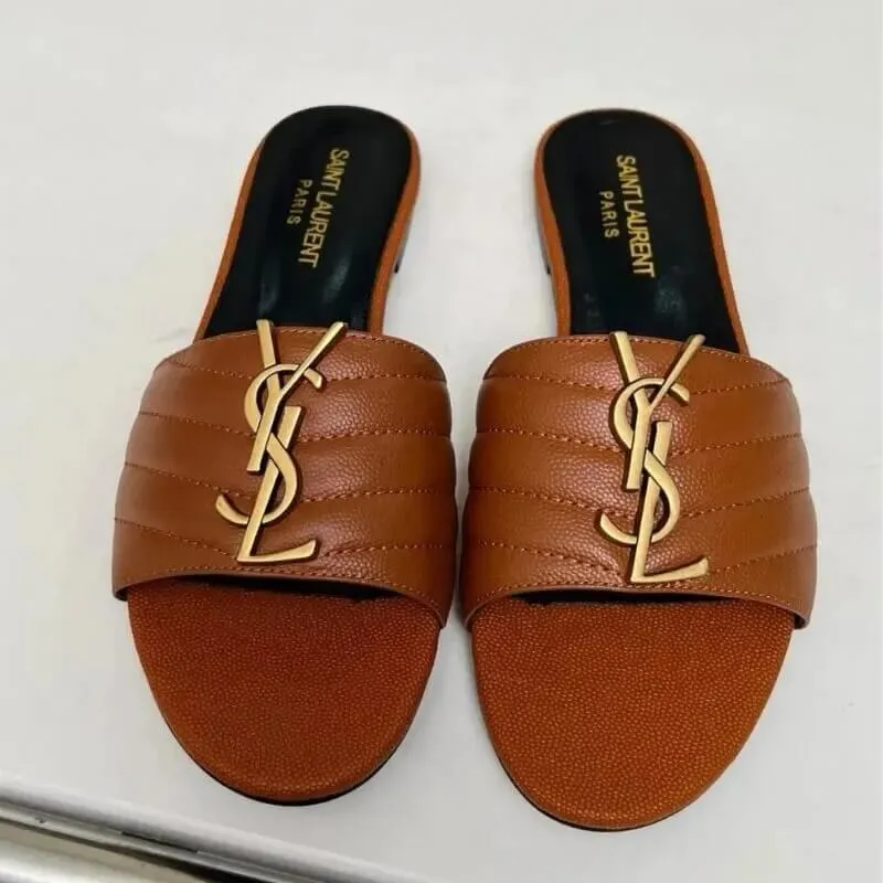 Casual Flat Slides Easy Slip-On Sandals for Daily Style