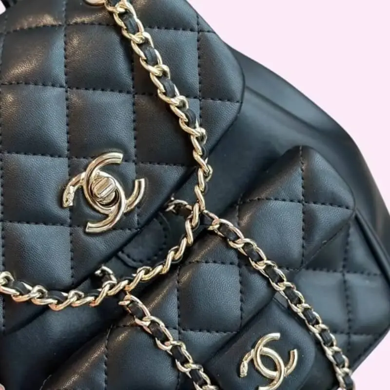 Chic Monogram Backpack Purse – Stylish Day-to-Night Bag