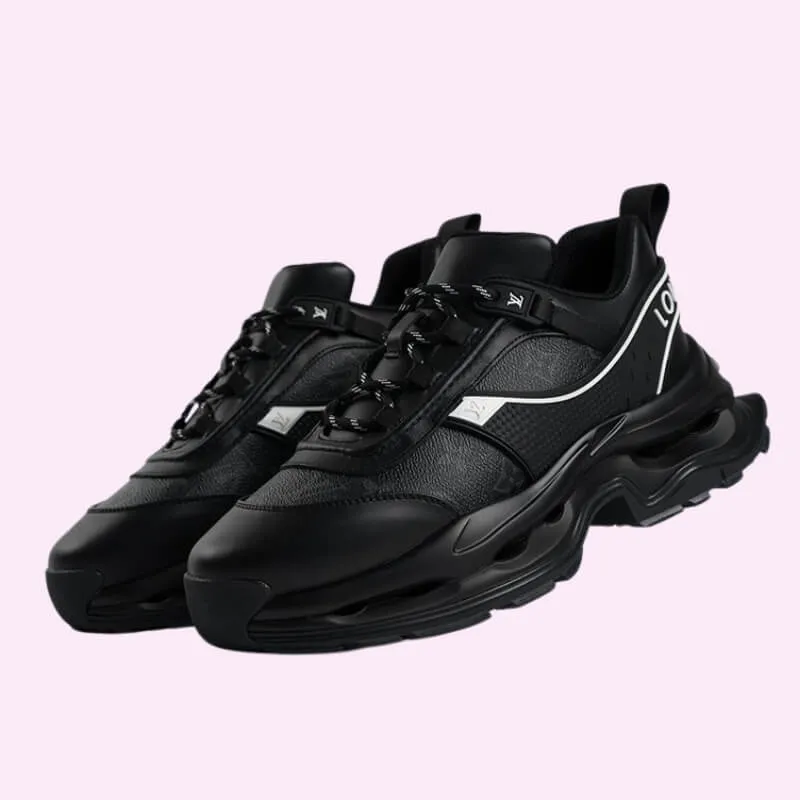 Chunky Sole Athletic Sneakers Thick Platform Running Shoes