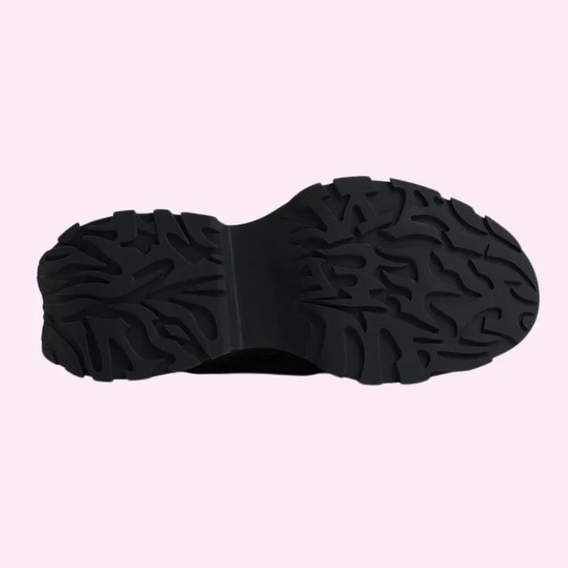Chunky Sole Athletic Sneakers Thick Platform Running Shoes
