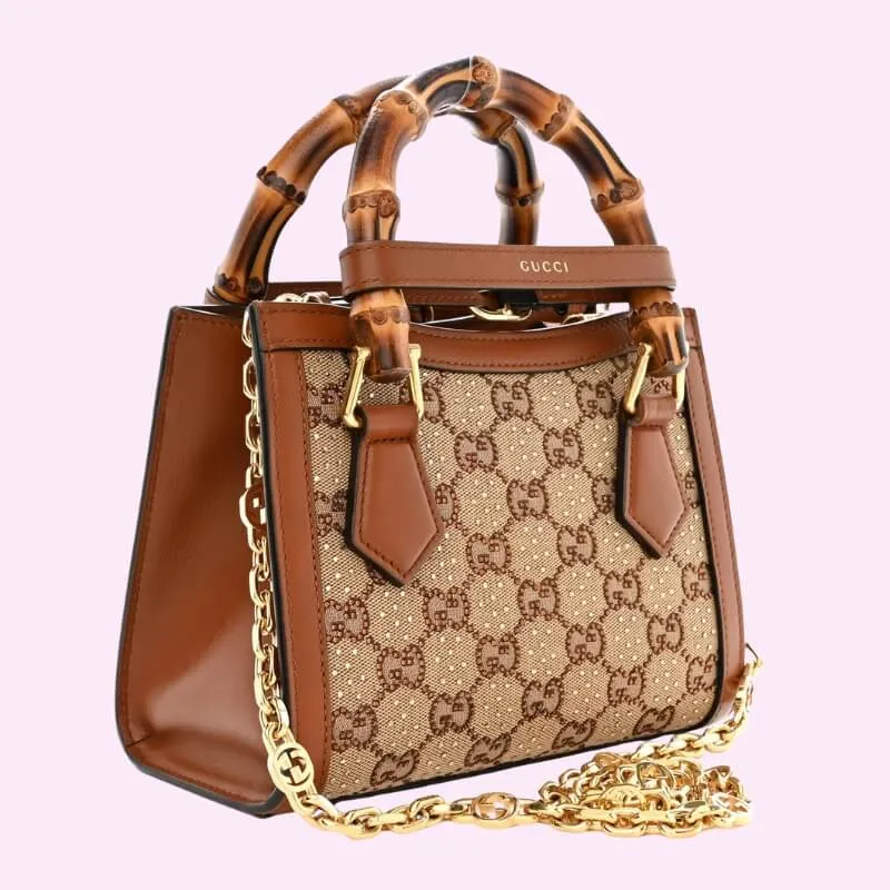 Crystal GG Monogram Bag – Designer Glam for Everyday Chic