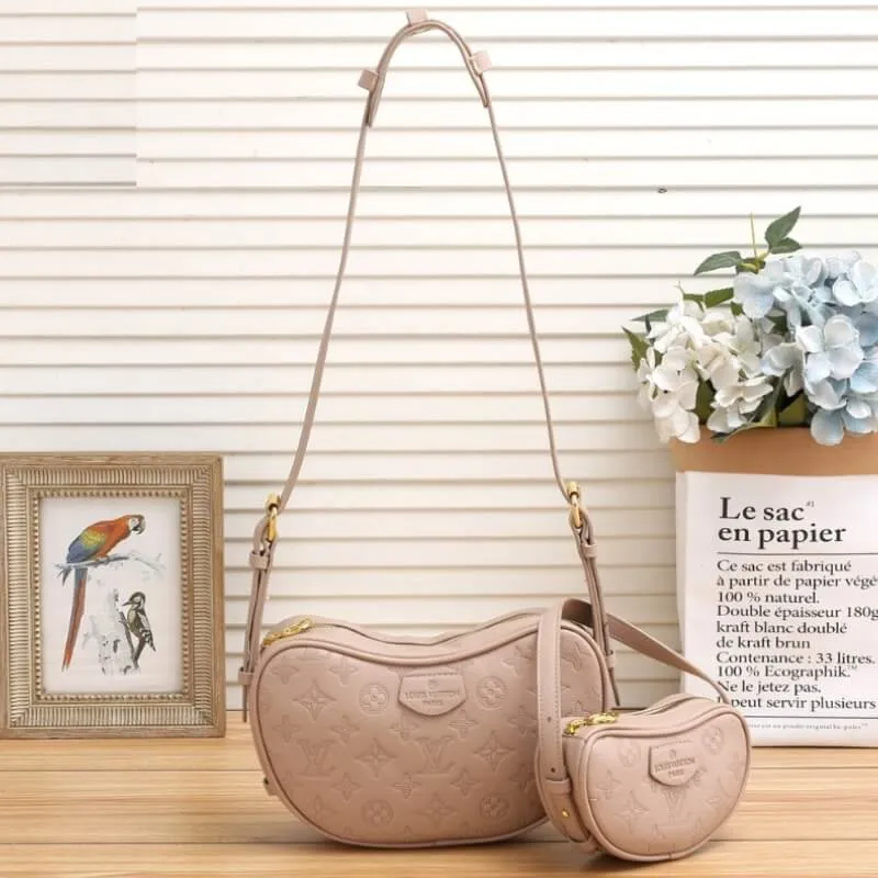 Designer Croissant Bag Set – Double the Style, Double the Fun