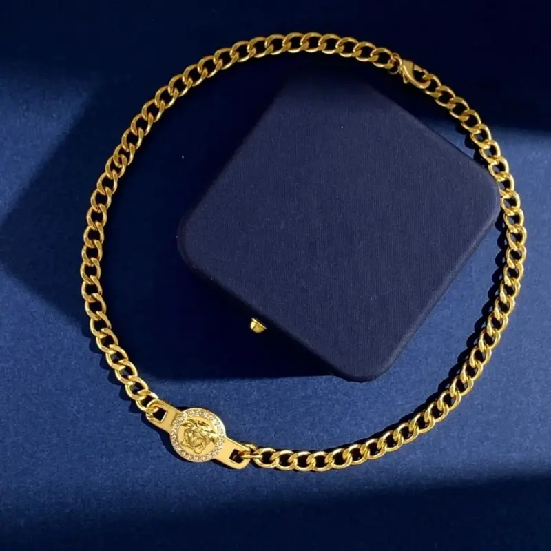Designer Medusa Choker Necklace
