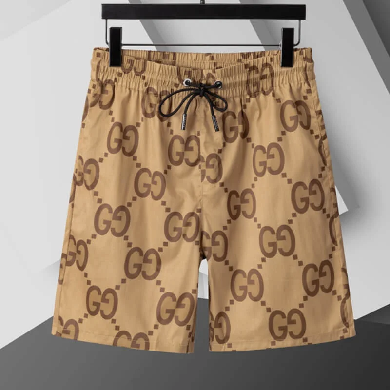 Elastic Waist Drawstring Board Shorts Casual Beach Shorts
