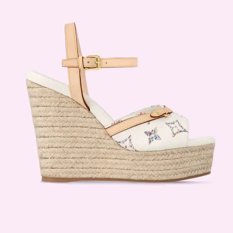 High-End Wedge Sandals – Beach to Brunch Style