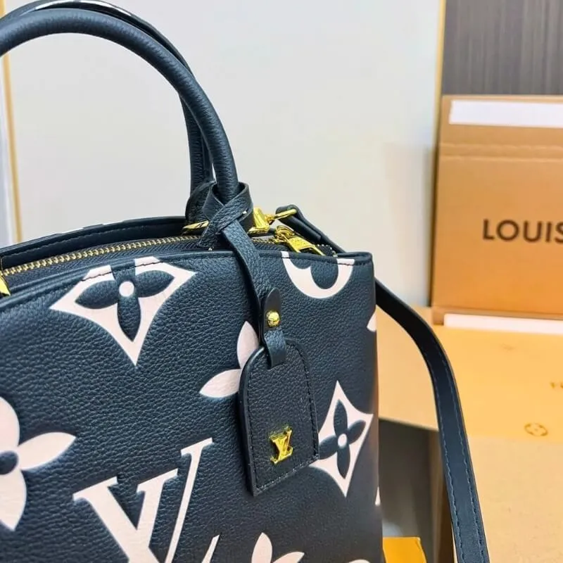 Large Designer Embossed Handbag – Couture Everyday Wear