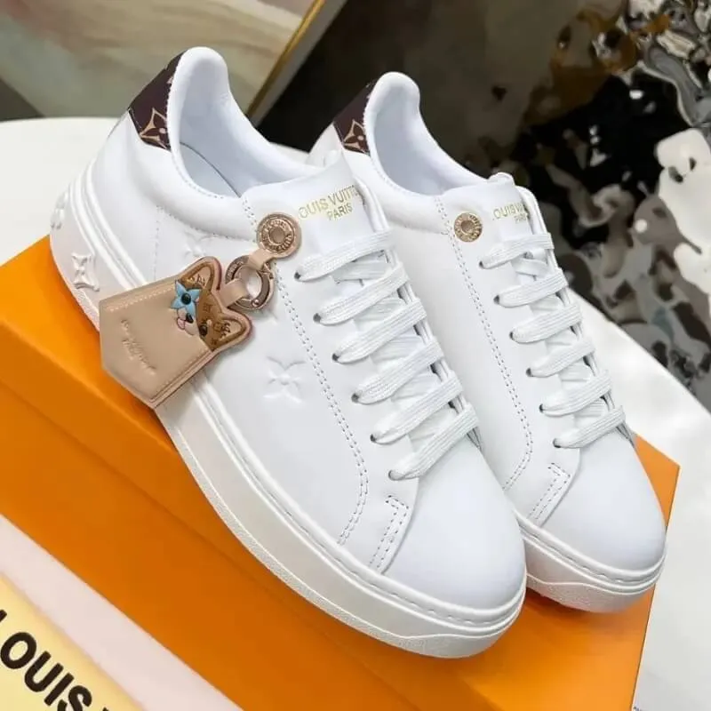 Low Top Leather Platform Sneakers Minimal Street Style
