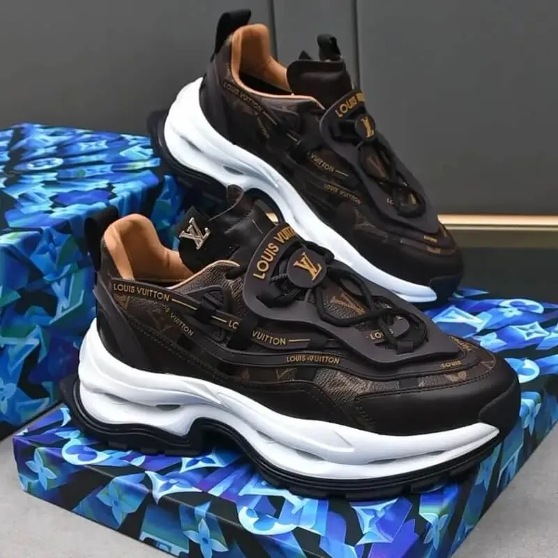 Luxury Double Sole Sneakers – Luxe Designer Monogram Collection