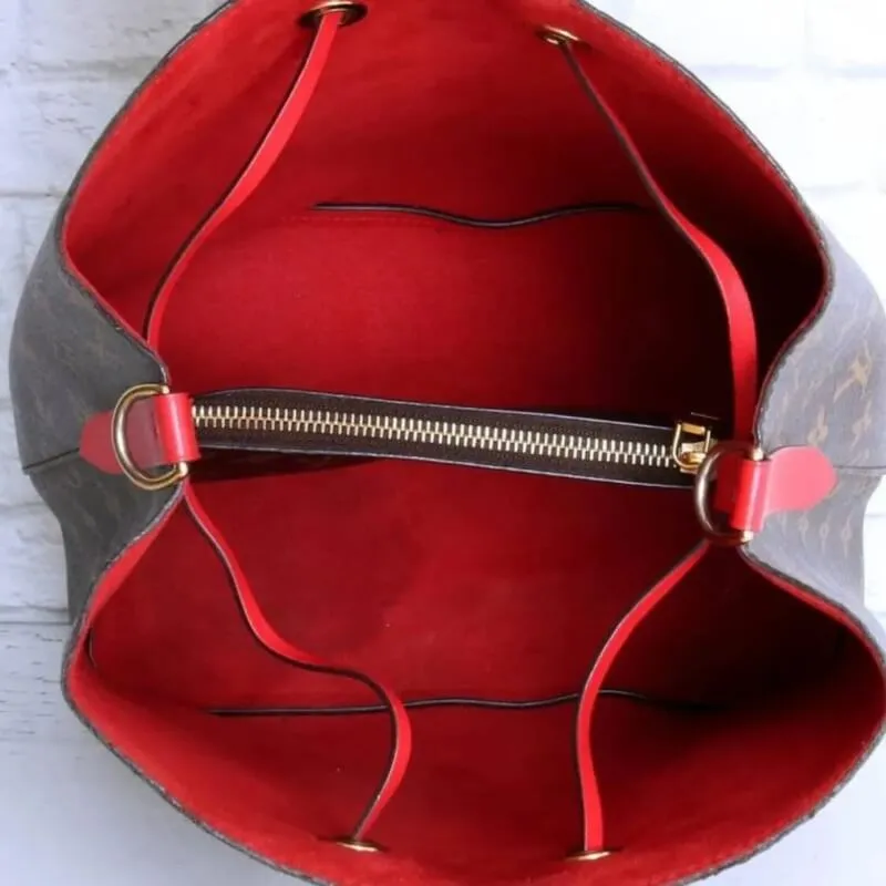 Monogram Designer Bucket Crossbody Bag – Bold Luxe Essential