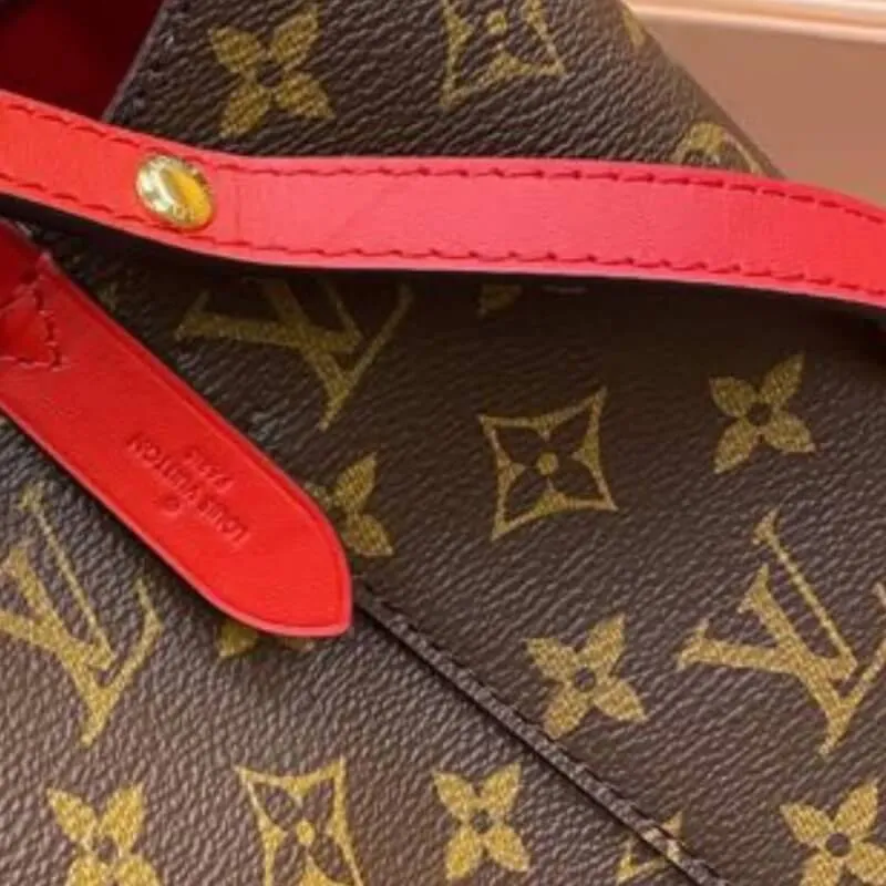 Monogram Designer Bucket Crossbody Bag – Bold Luxe Essential