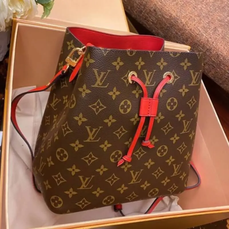 Monogram Designer Bucket Crossbody Bag – Bold Luxe Essential