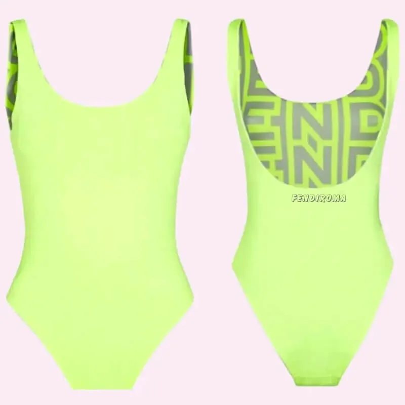 Scoop Neck High Leg One-Piece Swimsuit Modern Poolside Fit