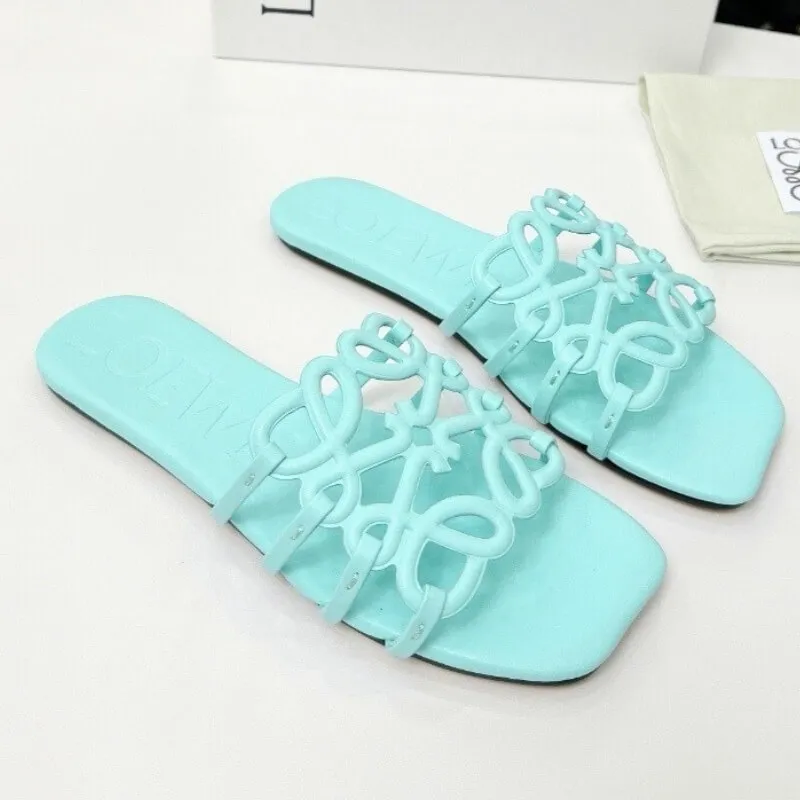 Sculpted Strap Flat Slip-On Slide Sandals Comfort Flat Slides