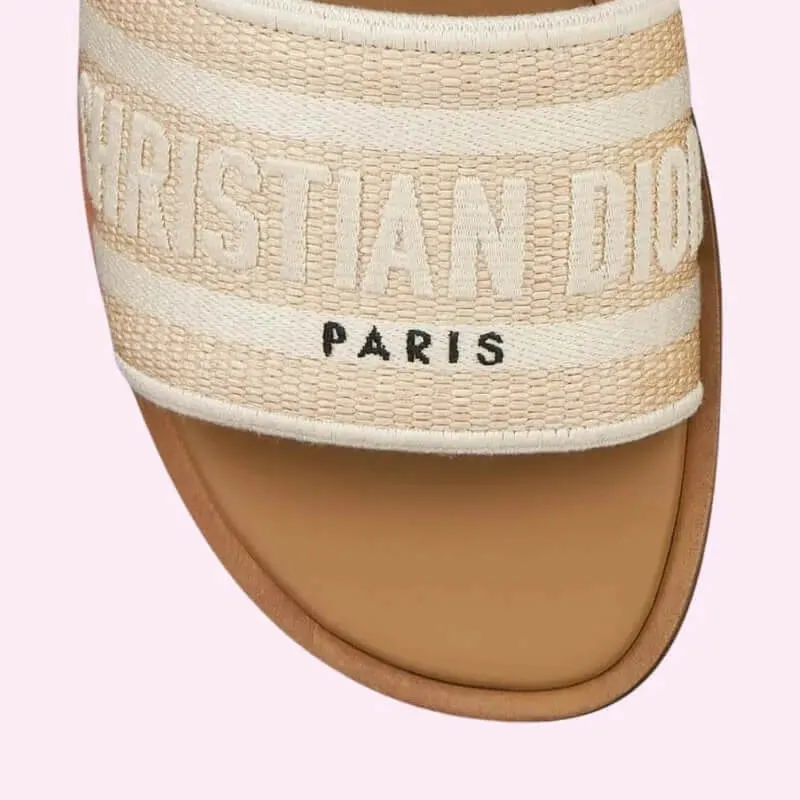 Slip-On Summer Slides Casual Flat Sandals for Everyday Wear