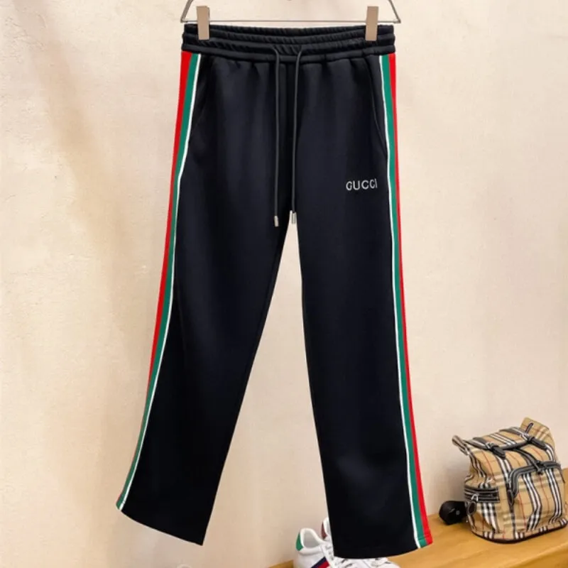 Straight Leg Side Luxury Sweatpants Everyday Athletic Street Fit