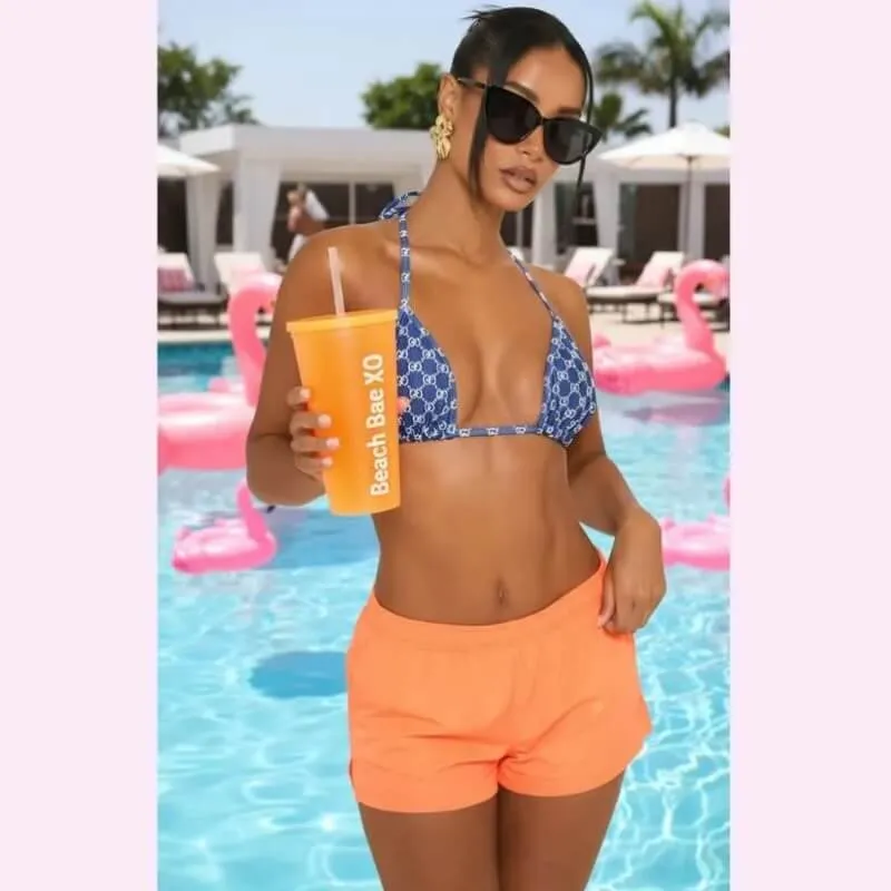 Triangle Tie-Side Bikini Set Sculpted Summer Fit